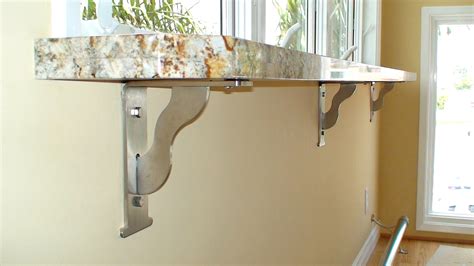 decorative metal countertop support brackets|wall mount countertop support brackets.